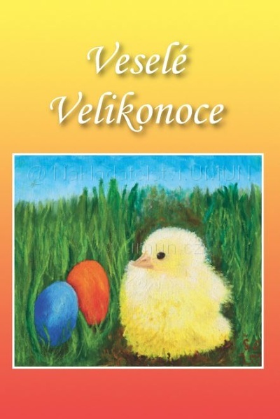 Velikonoční přání zn.125
