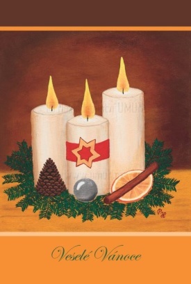 Vánoční přání zn.1325