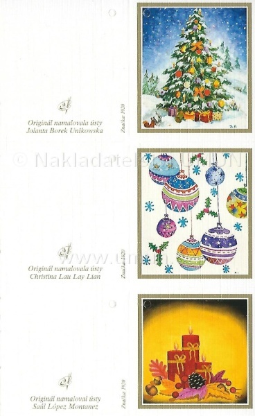 Aršík jmenovek k dárkům zn.1920