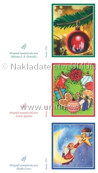 Aršík jmenovek k dárkům zn.1924