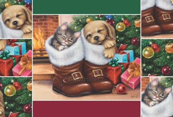 Vánoční přání zn.3325