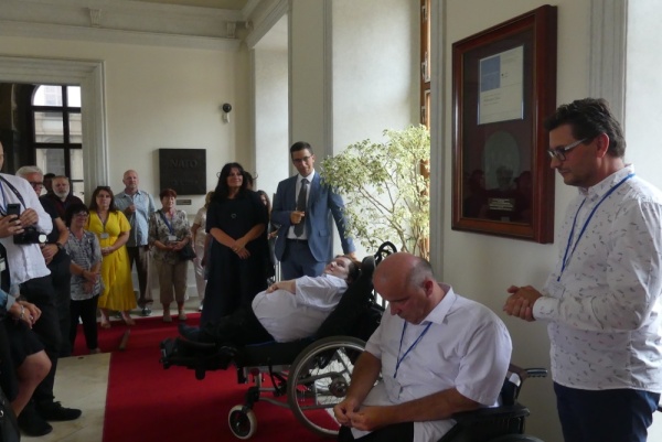 Jakub Hříbek v Senátu Parlamentu ČR